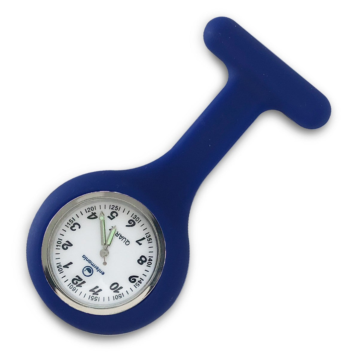 reloj enfermería silicona azul royal