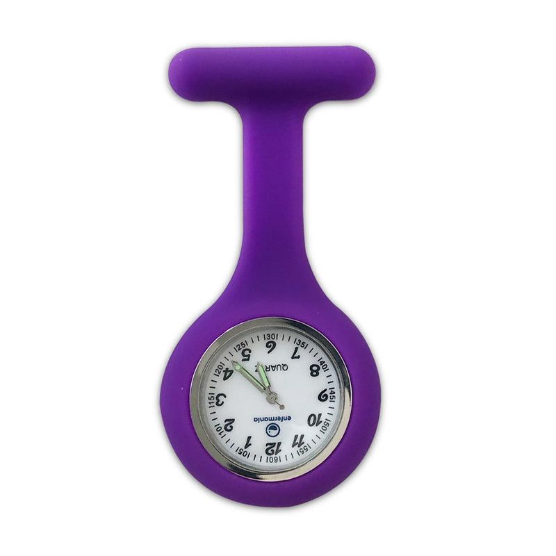 Silicone Nurse Watch - Solid Colors -zoom-