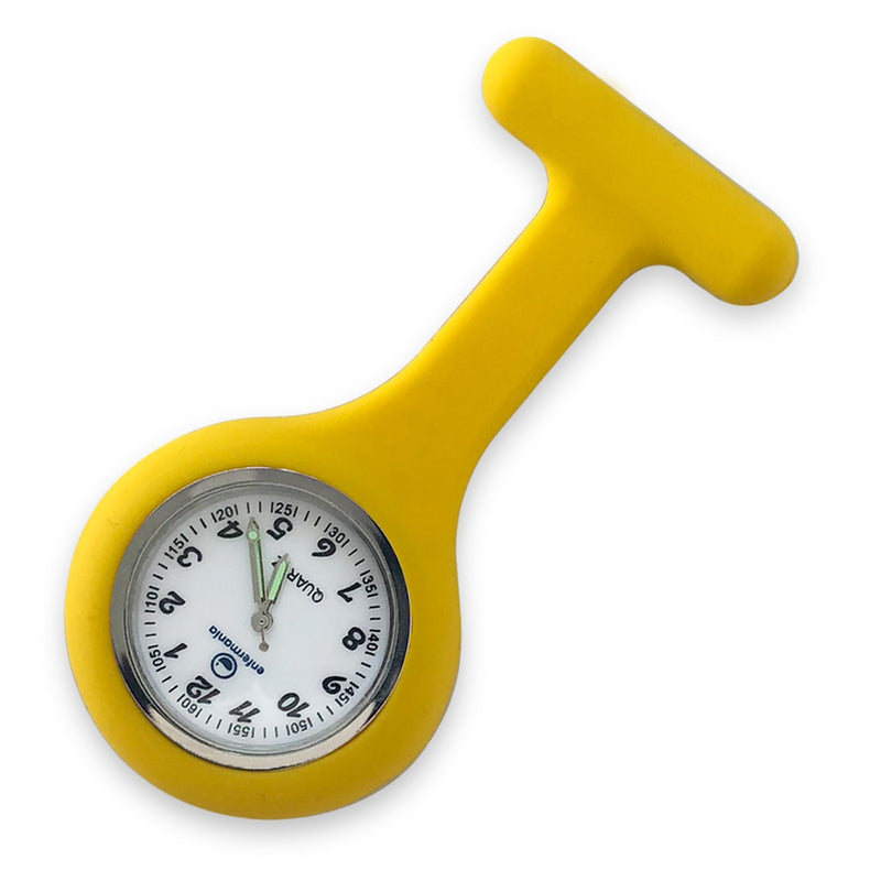 Silicone Nurse Watch - Solid Colors -zoom-