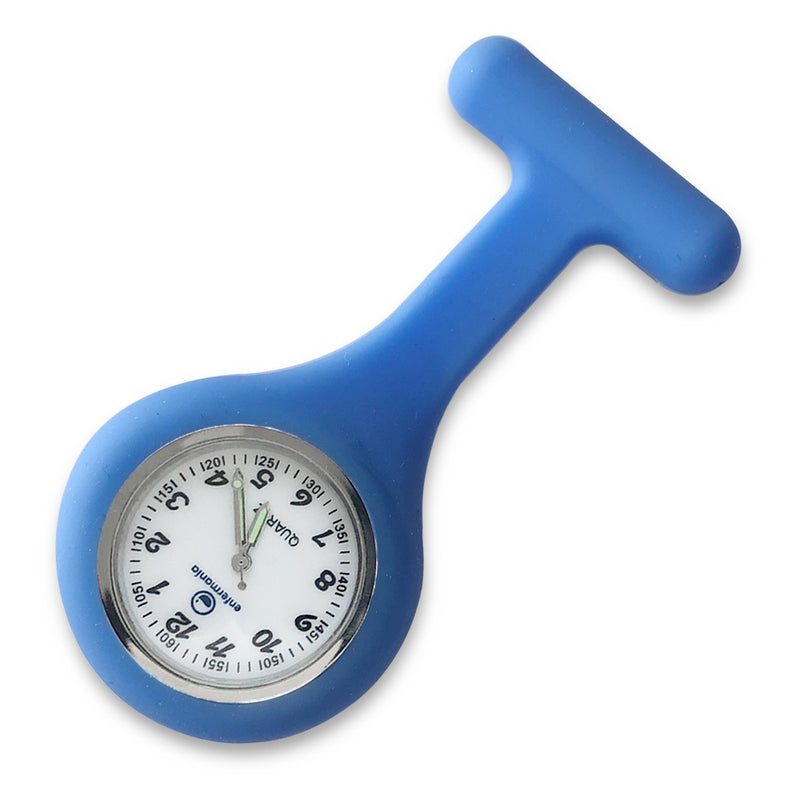 Silicone Nurse Watch - Solid Colors -zoom-