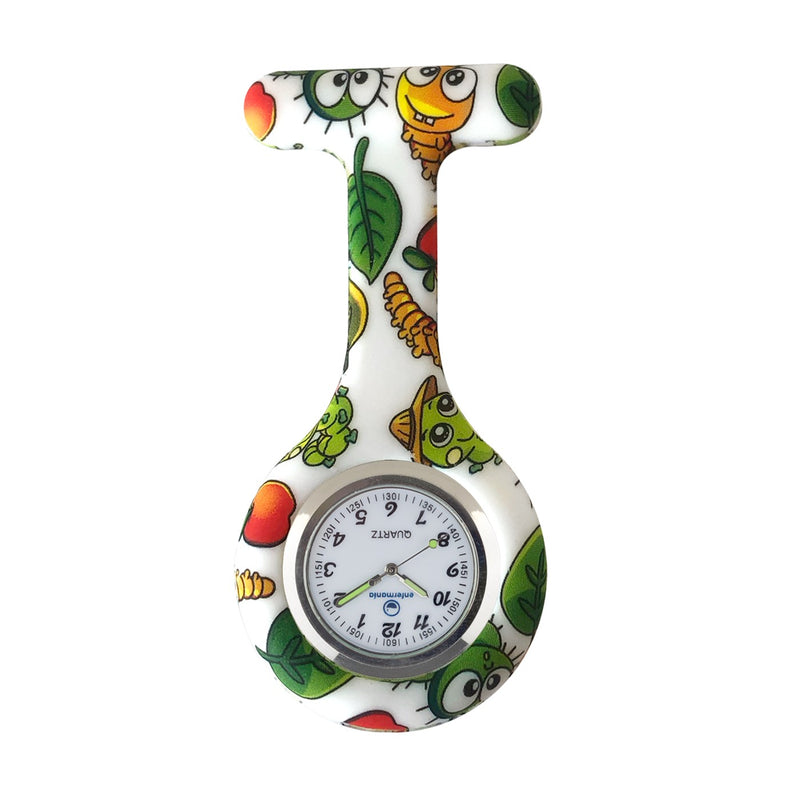 Silicone Nurse Watch - Printed-zoom-