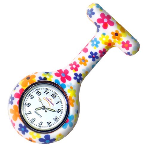 Silicone Nurse Watch - Printed-zoom-