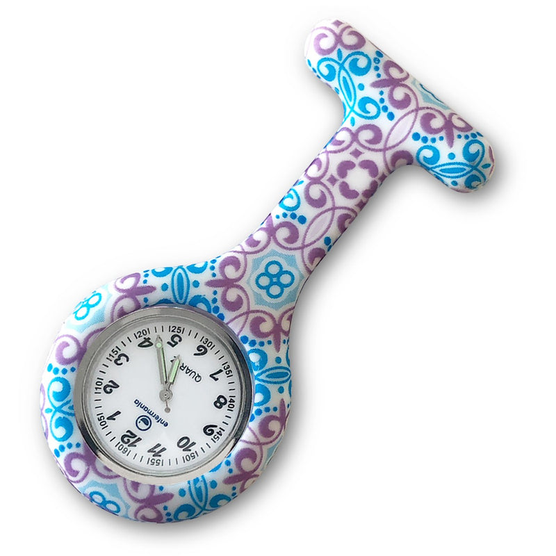 Silicone Nurse Watch - Printed-zoom-