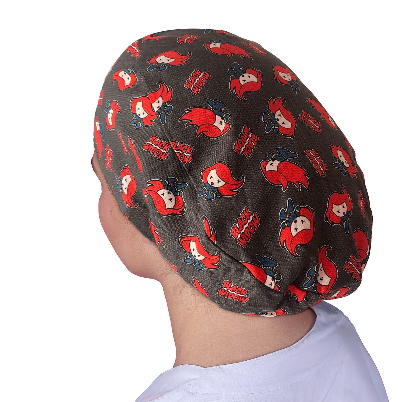 Surgical cap for long hair - Printed -zoom-10