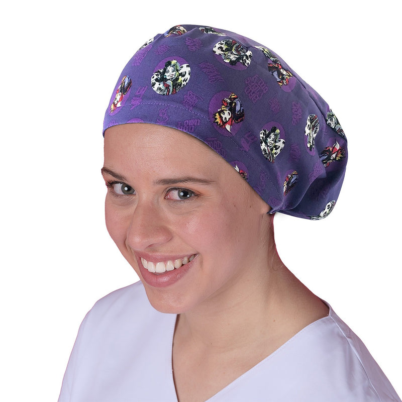 Surgical cap for long hair - Printed -zoom-