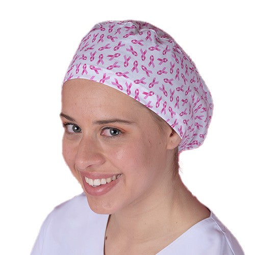 Surgical cap for long hair - Printed -zoom-