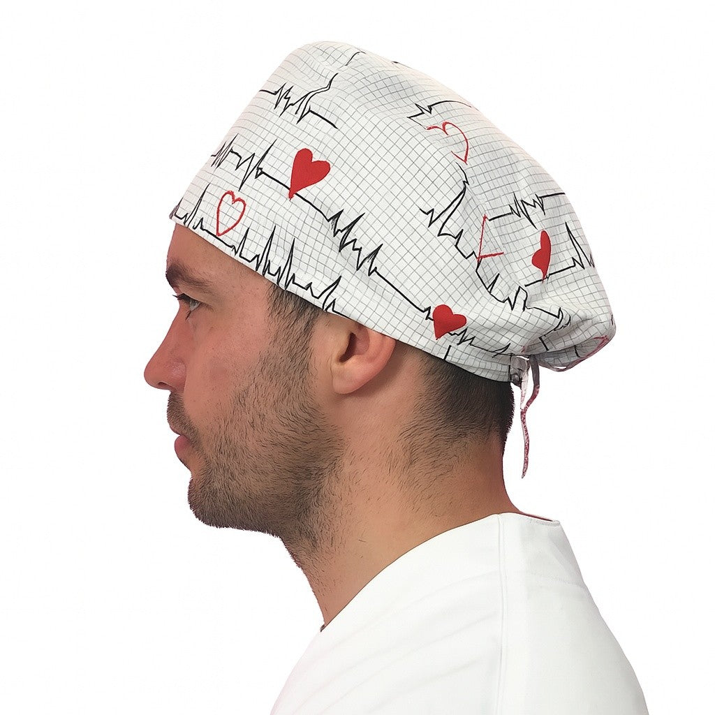 Surgical cap for short hair - Printed -zoom-11