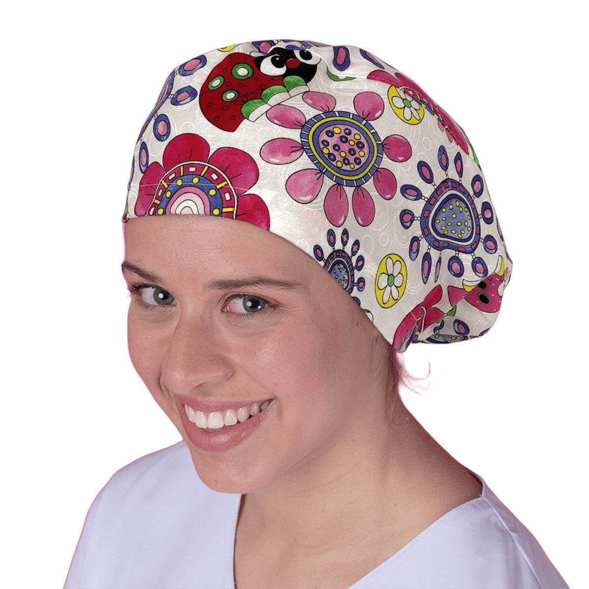 Surgical cap for long hair - Printed -zoom-29