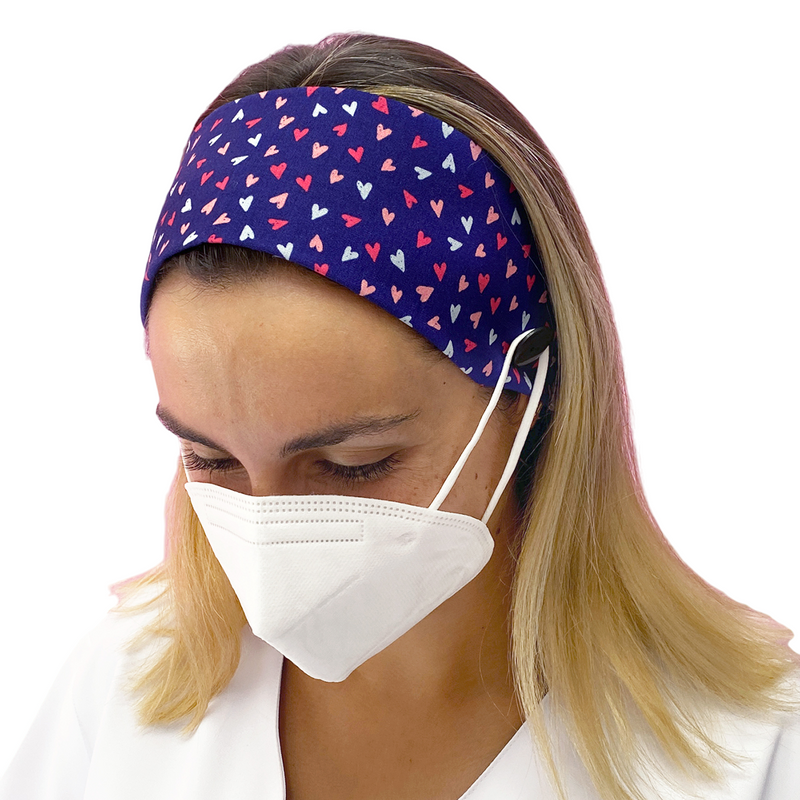 Headband with button - Prints-zoom-