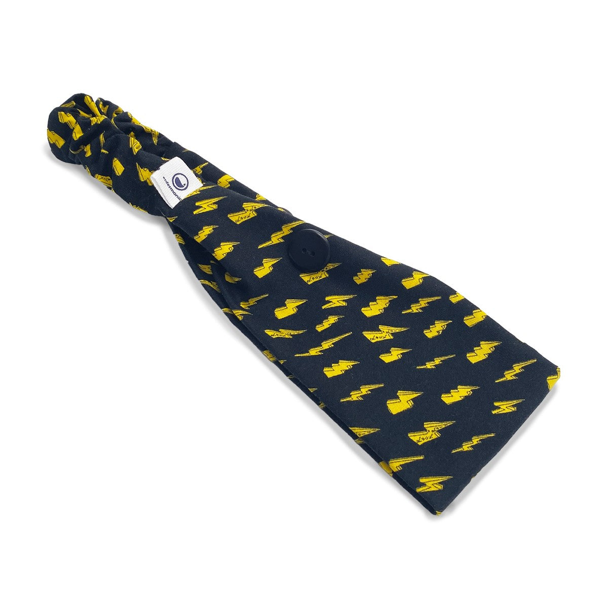 Headband with button - Prints-zoom-12