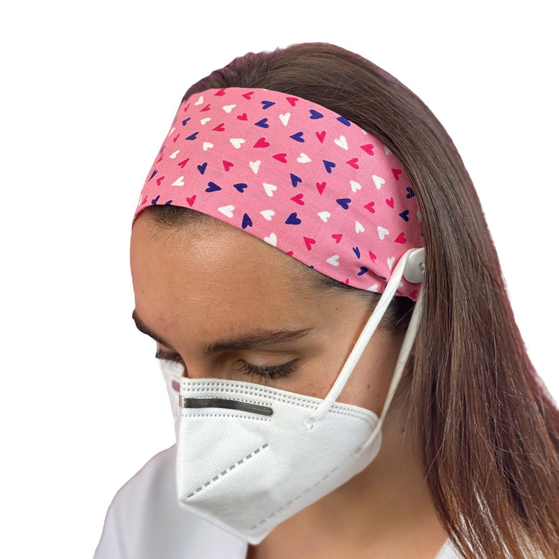 Headband with button - Prints-zoom-