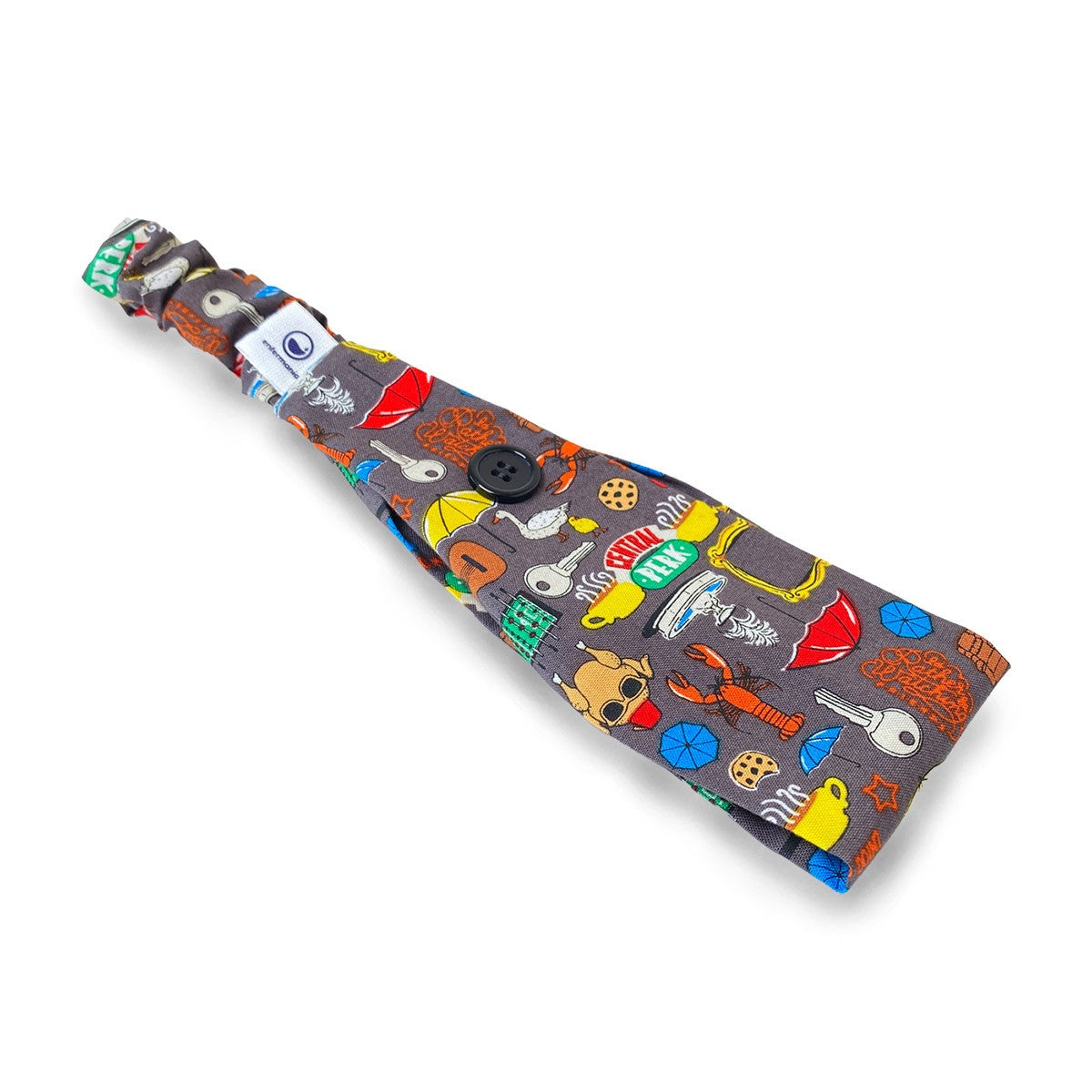 Headband with button - Prints-zoom-18