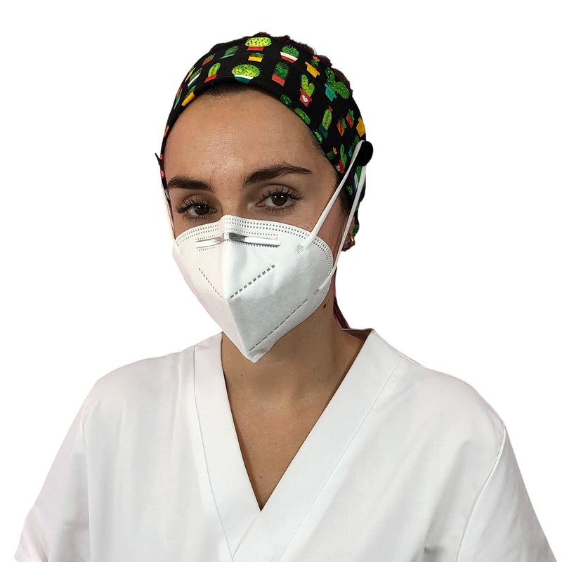 Headband with button - Prints-zoom-