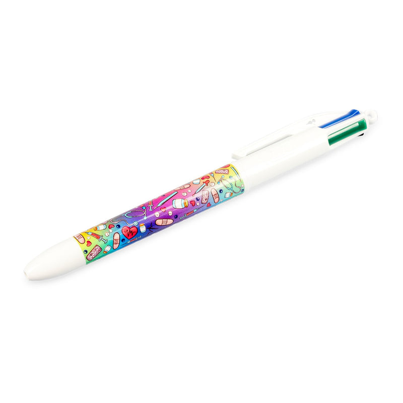 Bolígrafo estampado BIC 4 colores - Colorful Collection-zoom-