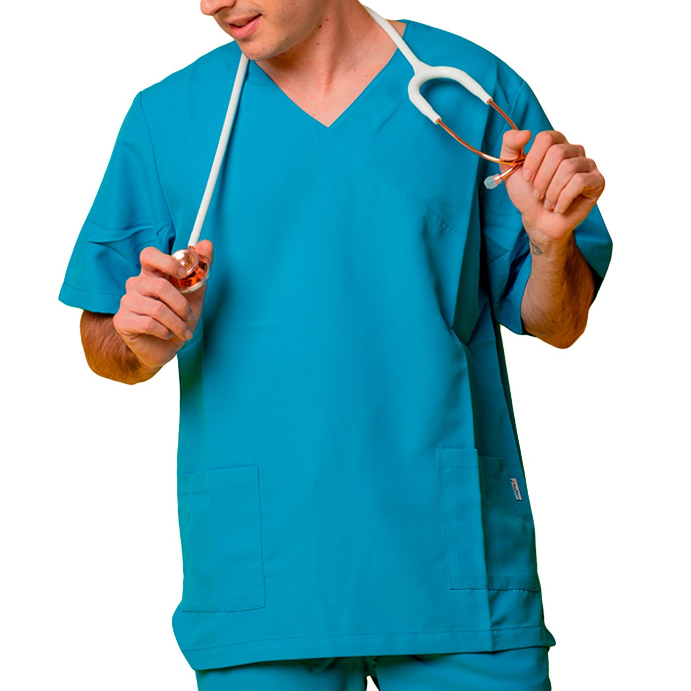 Blusón de microfibra unisex para sanitarios – Colores variados