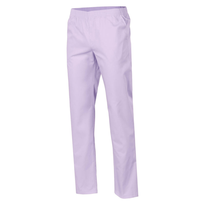 Classic plain medical trousers with elastic waistband - Various colors -zoom-