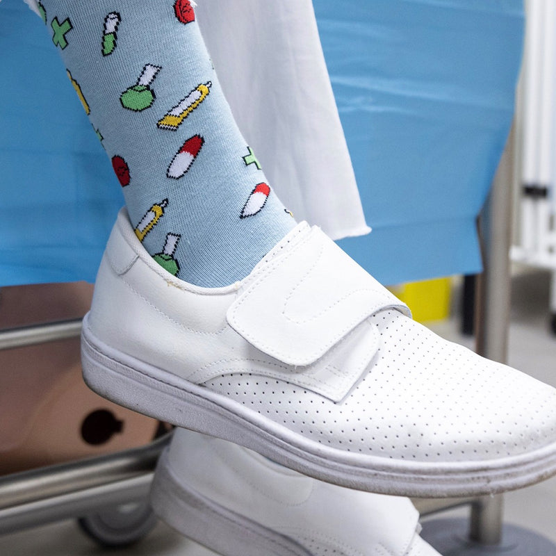 Printed Compression Socks - Pharmacy-zoom-