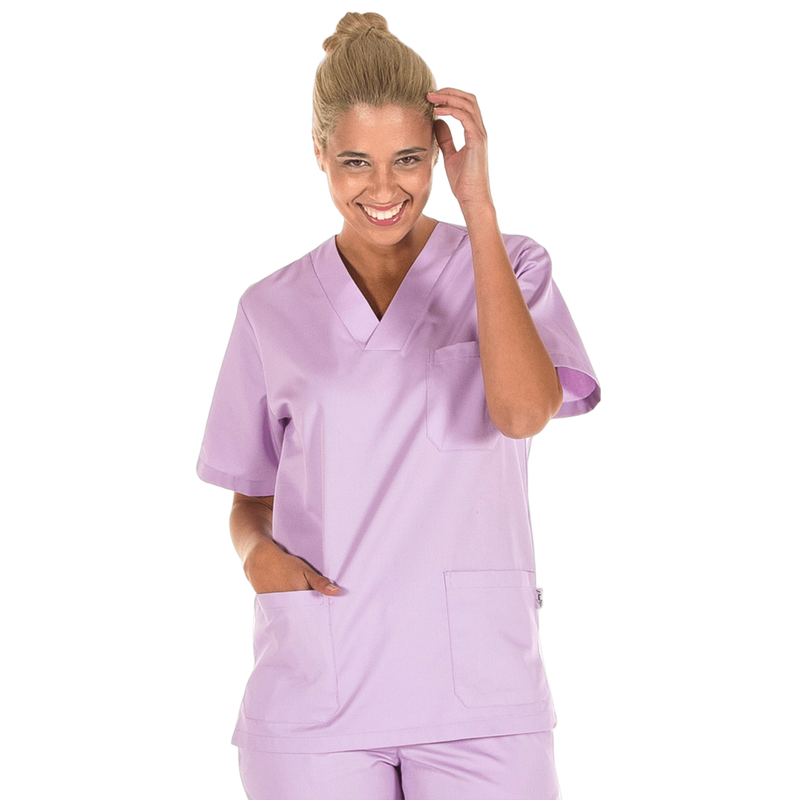 V-Neck Scrub Top | Various Colors -zoom-