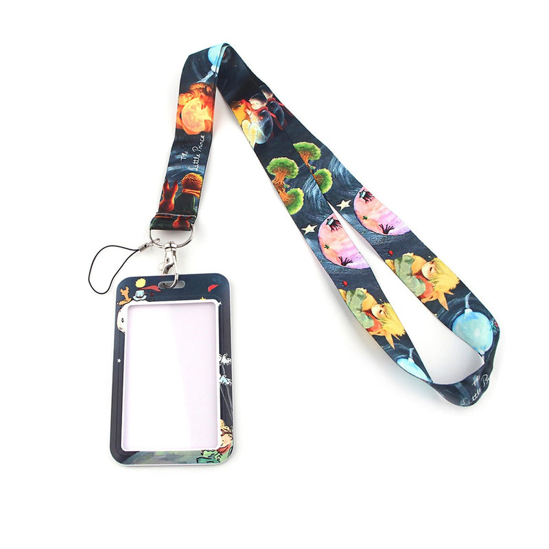 Lanyard with ID tag - Different prints-zoom-