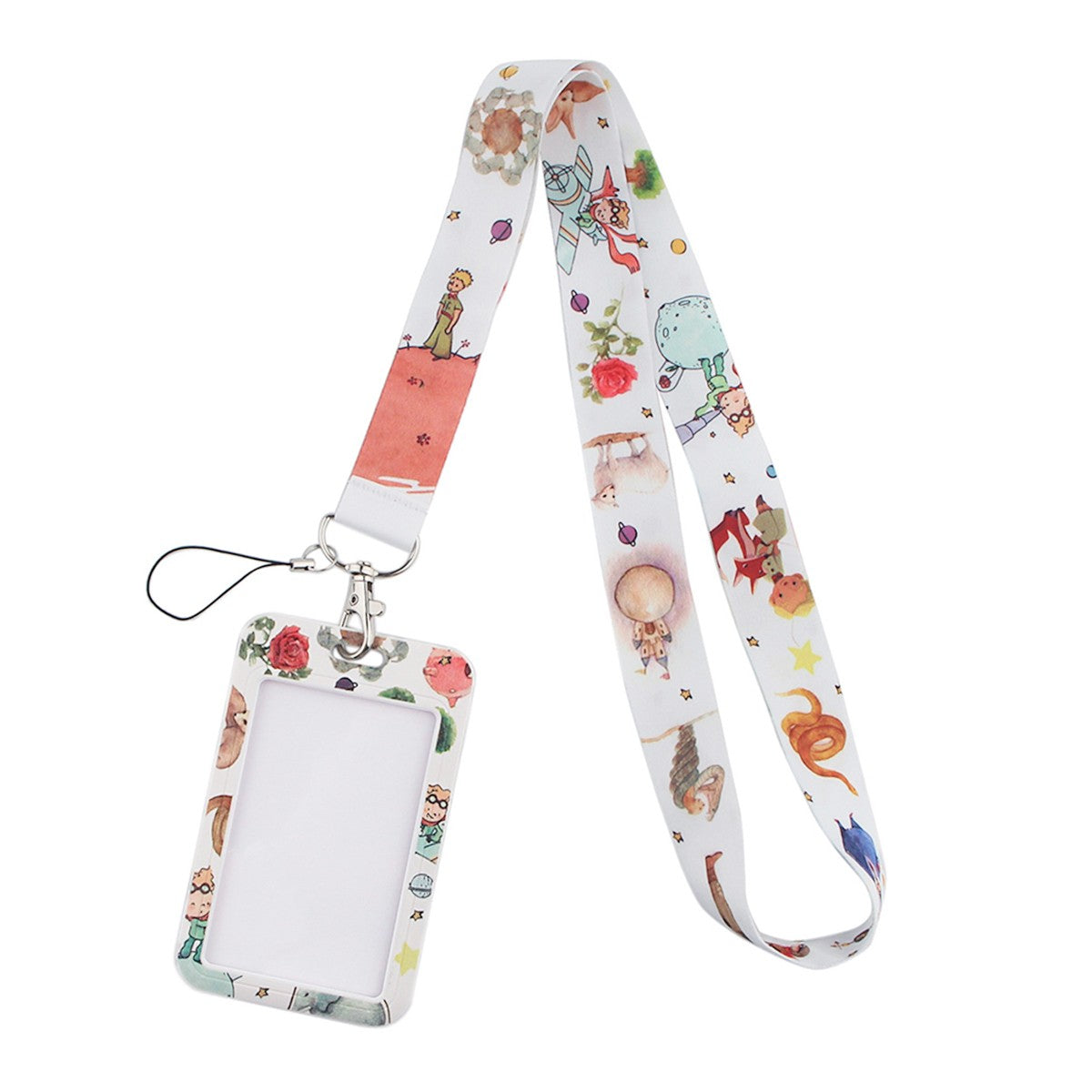 Lanyard with ID tag - Different prints-21