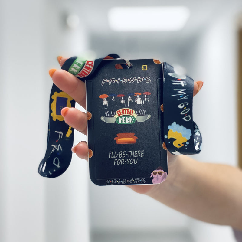 Lanyard with ID tag - Different prints-zoom-