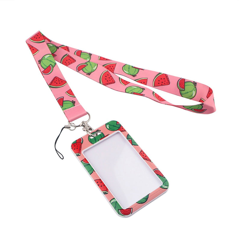 Lanyard with ID tag - Different prints-zoom-