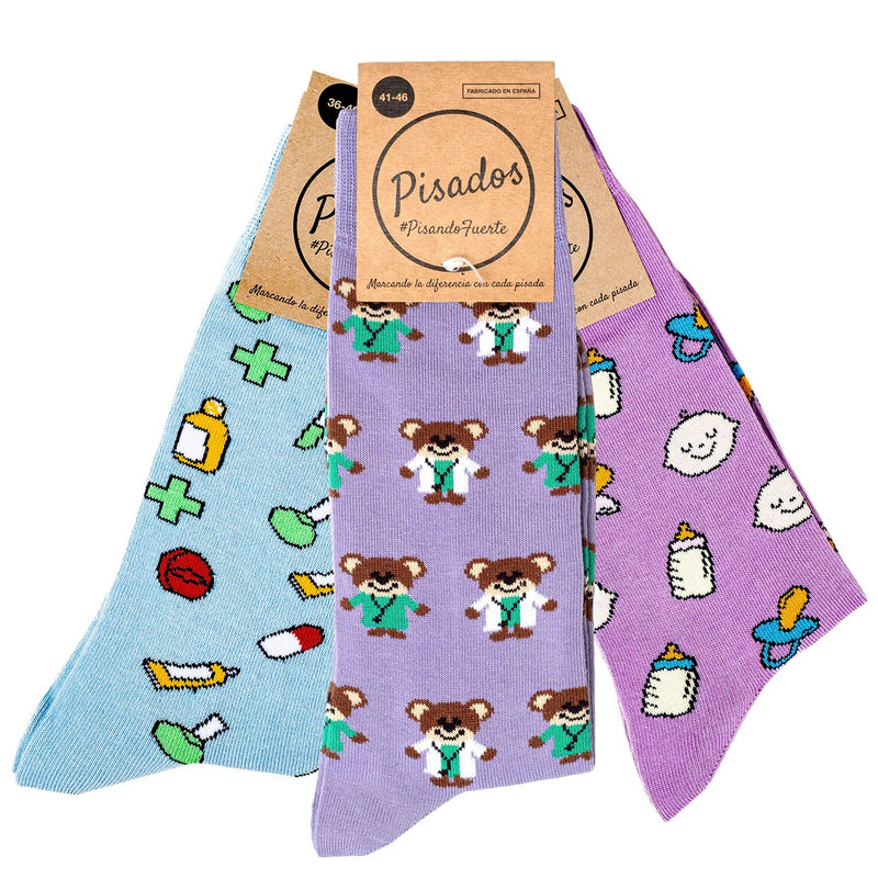 Ankle sock pack - Pharmacy, Ositos Sanitarios and Pediatrics-zoom-