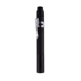Compact pocket flashlight with LED light, matte black
