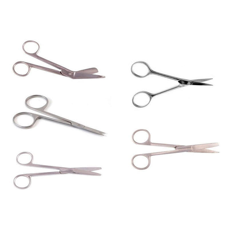 Set of 5 scissors for left-handed people-zoom-
