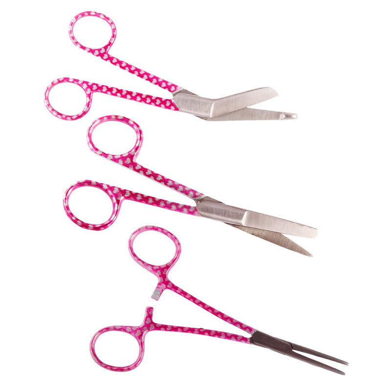 Set of printed nursing scissors-zoom-