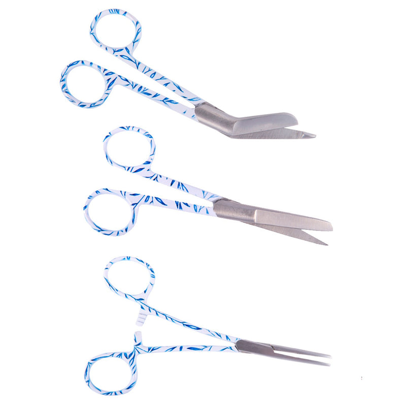 Set of printed nursing scissors-zoom-