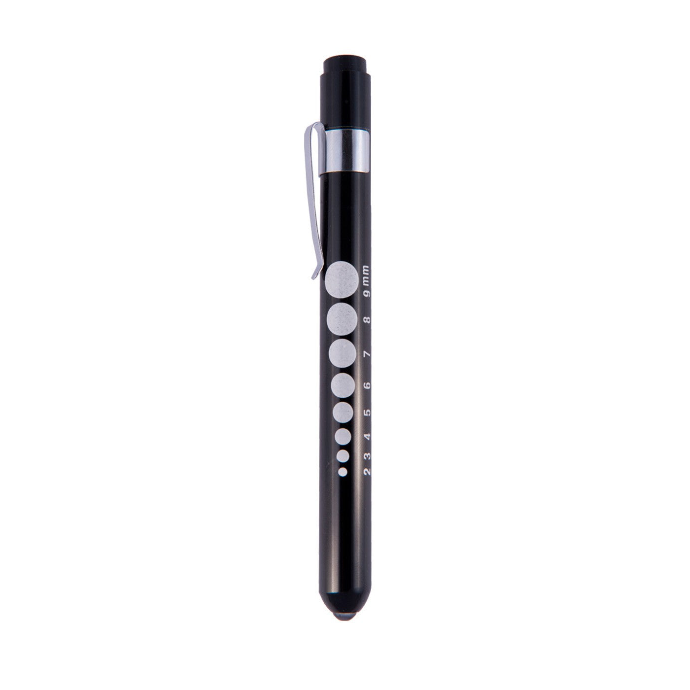 linterna pupilar negro