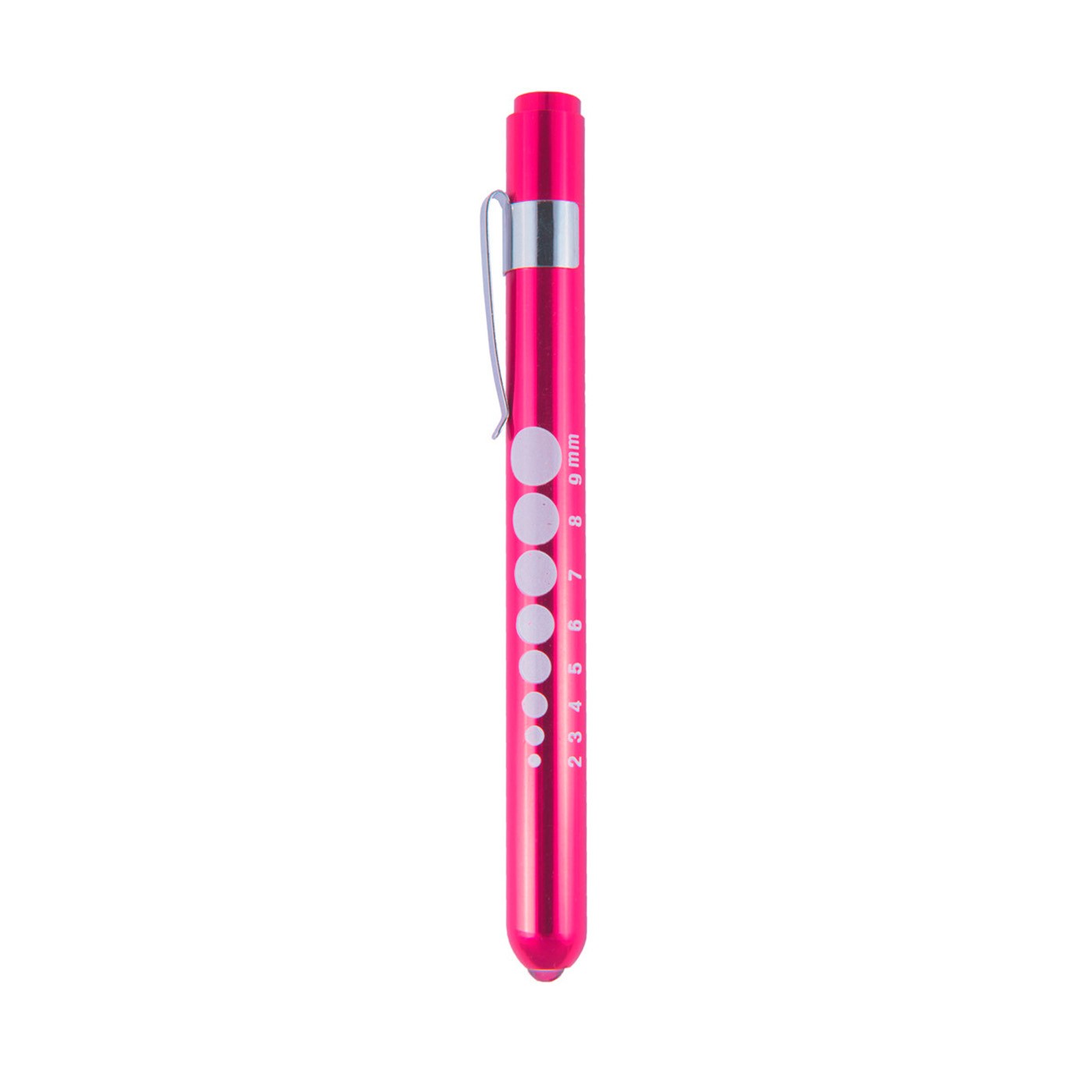 linterna pupilar rosa