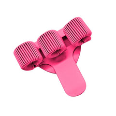 Porta bolígrafos para 3 bolígrafos en color rosa metalizado