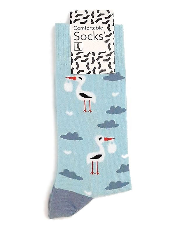 Mid-calf socks - Printed - Size 36-41-zoom-