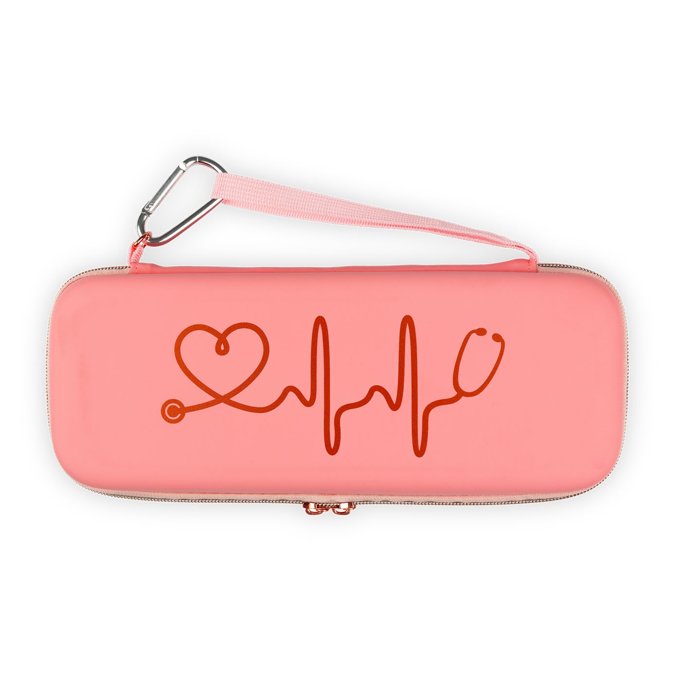 Estuche para estetoscopio de diseño compacto, duro y ligero