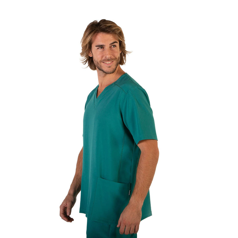 Men's 360° Microfiber Scrub Top-zoom-