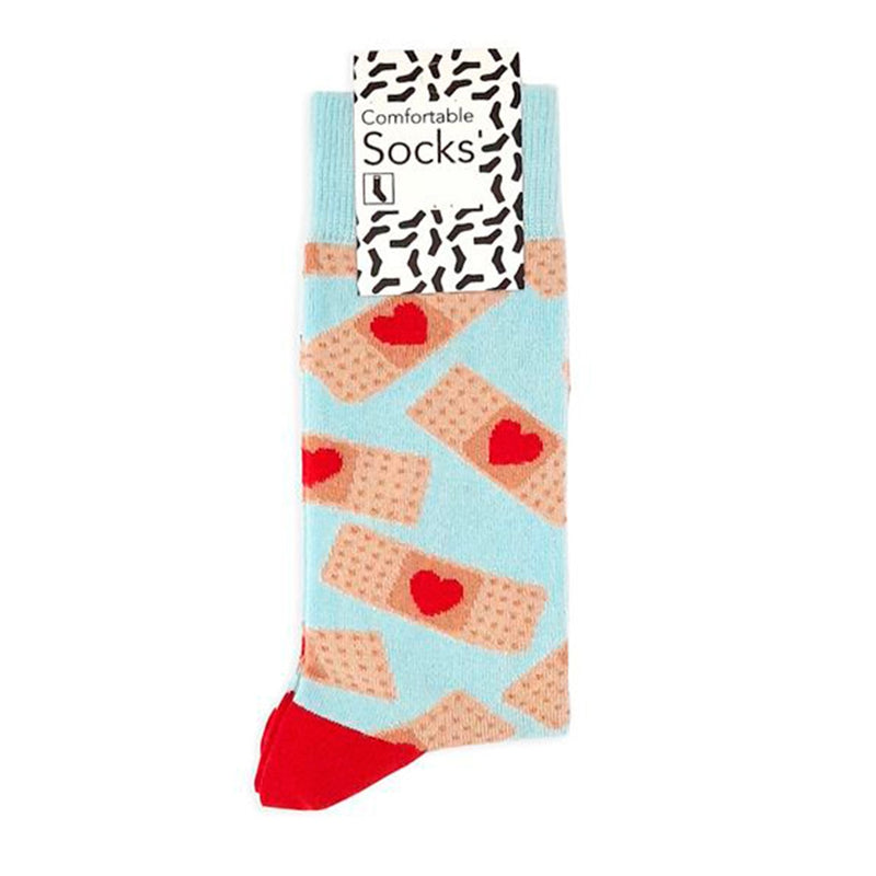 Mid-calf socks - Printed - Size 36-41-zoom-