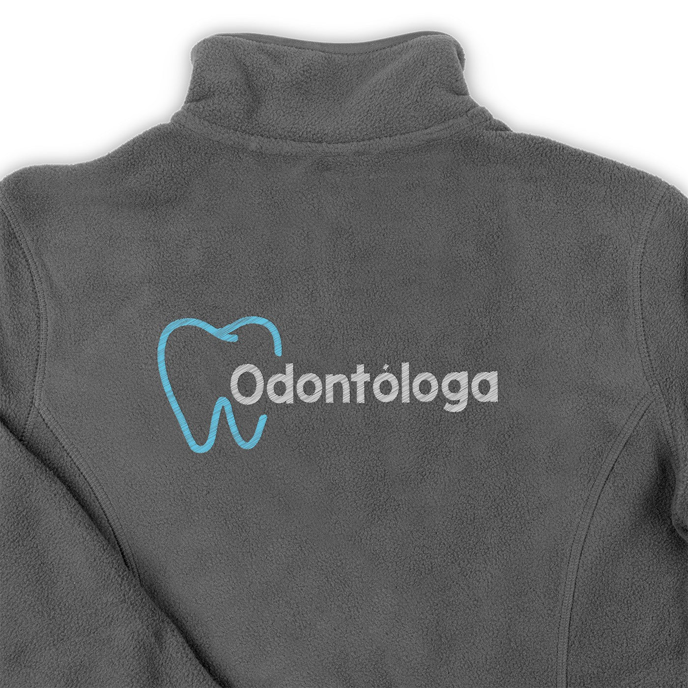 Forro Polar Sanitario Mujer Personalizado – Color Gris-3