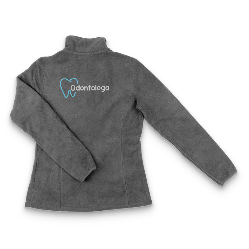 Forro Polar Sanitario Mujer Personalizado – Color Gris-zoom-
