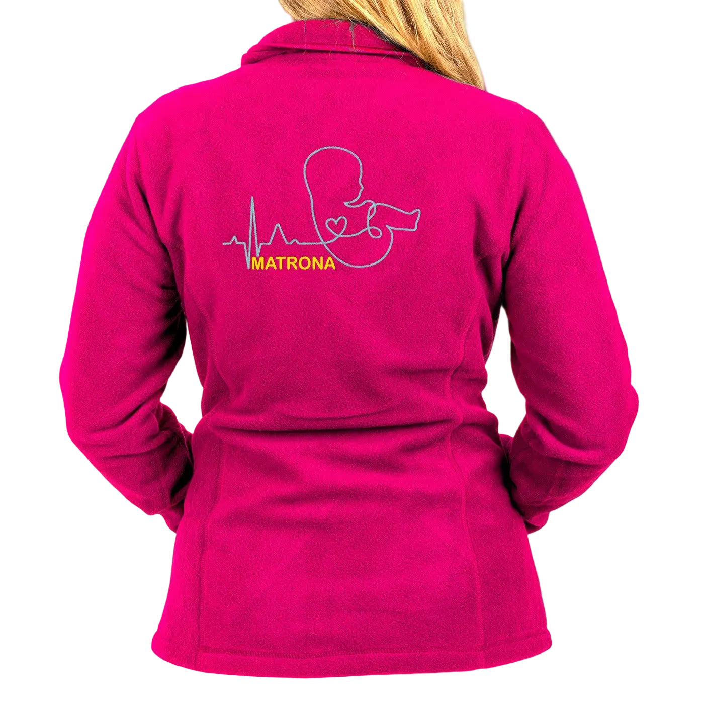 Personalized Women's Fleece Lining - Fuchsia