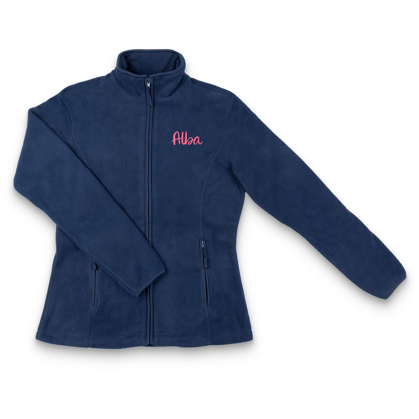 Personalized Women's Fleece Lining - Navy Blue-4