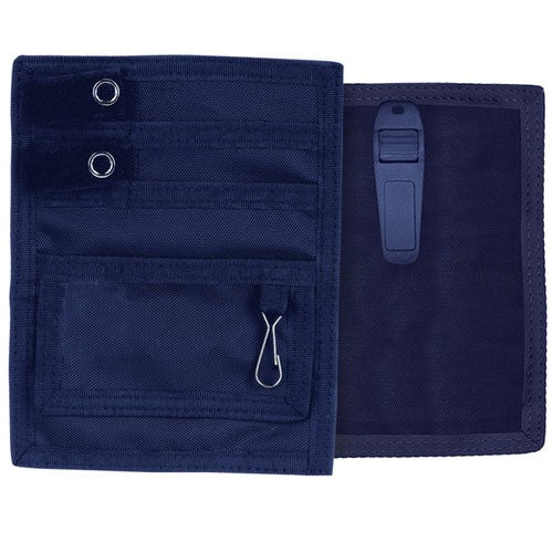 Pocket Organizer with Clip - Navy Blue-zoom-