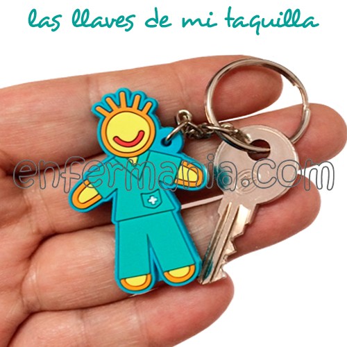 Double-sided keychain - boy-zoom-