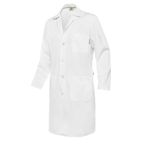 Unisex white twill coat -7
