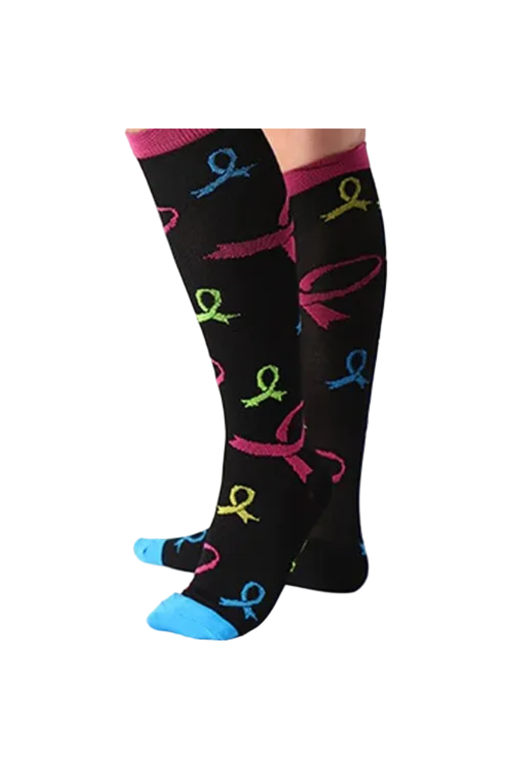 Calcetines compresión - LAZOS - NEGRO