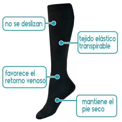 Compression Socks for Nurses and Healthcare Workers - COLORFUL-zoom-3