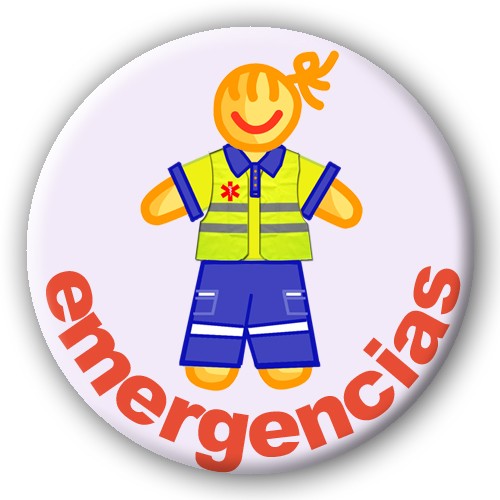Emergency Badge - girl-zoom-