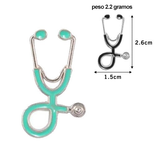 Stethoscope pin-zoom-
