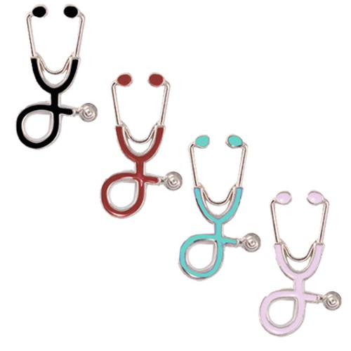 Stethoscope pin-zoom-1